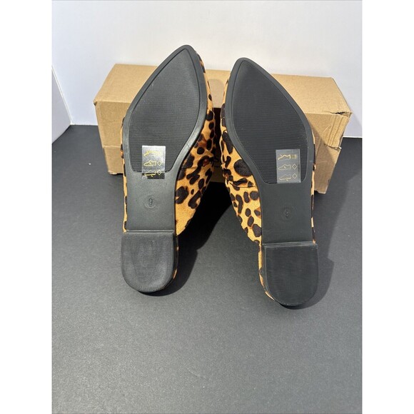 Musshoe Womens‎ Size 9 Leopard Print Loafers Comfortable Shoes Memory Foam - Picture 5 of 10